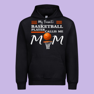My Favorite Basketball Player Calls Me Mom Urban Hoodie Designed By Bettercallsaul
