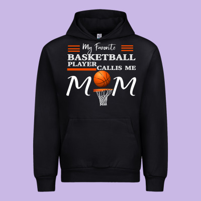 My Favorite Basketball Player Calls Me Mom Urban Hoodie Designed By Bettercallsaul