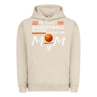 Pigment French Oak My Favorite Basketball Player Calls Me Mom Urban Hoodie - Bettercallsaul