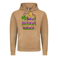 Vintage Camel my first mardi gras glitter fleur de lis Vintage Hoodie - Artiststas