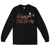 Black keep christ in christmas Long Sleeve Tee - CowhideDigitalArt
