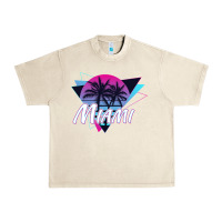 Sandshell miami beach souvenir vintage 80s Urban Heavy Tee - linhVisuals
