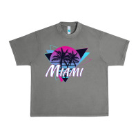 Tornado miami beach souvenir vintage 80s Urban Heavy Tee - linhVisuals