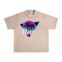 French Oak miami beach souvenir vintage 80s Urban Heavy Tee - linhVisuals