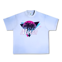 Grape Ice miami beach souvenir vintage 80s Urban Heavy Tee - linhVisuals