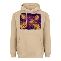 Mushroom halloween leaves tool leather backround Heavyweight Hoodie - RanaPortraitStore