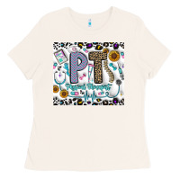Bone pt physical therapist Ladies Tee - CowhideDigitalArt