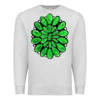 Dove Grey green gemstone Premium Sweatshirt - RanaPortraitStore