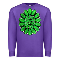 Purple green gemstone Premium Sweatshirt - RanaPortraitStore
