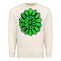 Sandshell green gemstone Premium Sweatshirt - RanaPortraitStore