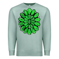 Seafoam green gemstone Premium Sweatshirt - RanaPortraitStore