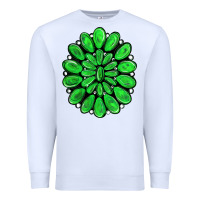 White green gemstone Premium Sweatshirt - RanaPortraitStore