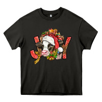 Asphalt joy christmas with cow bbs Heavy Core Tee - BundleAndBundleShop