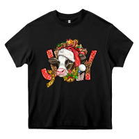 Black joy christmas with cow bbs Heavy Core Tee - BundleAndBundleShop