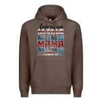 Coffee american mama Premium Hoodie - BarkalooDesign