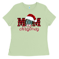 Matcha mom Christmas Ladies Tee - CowhideDigitalArt