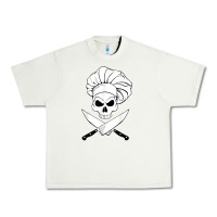 Pistachio chef skull and crossbones knives halloween Urban Heavy Tee - linhVisuals