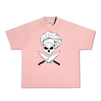 Salmon chef skull and crossbones knives halloween Urban Heavy Tee - linhVisuals