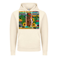 Vintage Artic western horse cowboy hat cactus sunflowers glitter cowhide serape turq Vintage Hoodie - Artiststas