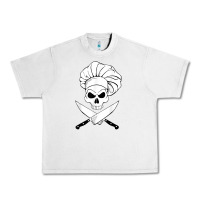 Lunar Rock chef skull and crossbones knives halloween Urban Heavy Tee - linhVisuals