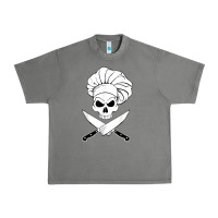 Tornado chef skull and crossbones knives halloween Urban Heavy Tee - linhVisuals