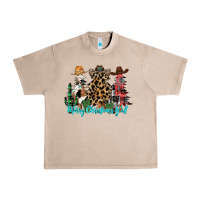 French Oak merry christmas y'all christmas trees Urban Heavy Tee - CowhideDigitalArt