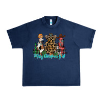 Navy merry christmas y'all christmas trees Urban Heavy Tee - CowhideDigitalArt