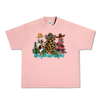 Salmon merry christmas y'all christmas trees Urban Heavy Tee - CowhideDigitalArt