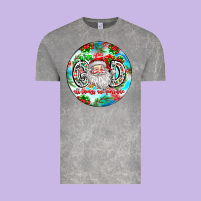 With God All Things Are Possible Vintage Tee Designed By Cowhidedigitalart