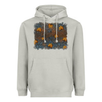 Moon Dust tooled leather fall background Heavyweight Hoodie - RanaPortraitStore