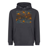 Smoke tooled leather fall background Heavyweight Hoodie - RanaPortraitStore
