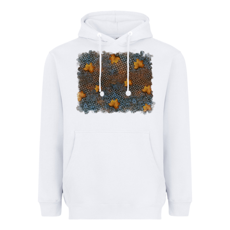 Tooled Leather Fall Background Heavyweight Hoodie by RanaPortraitStore | Teevron