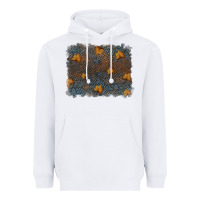 White tooled leather fall background Heavyweight Hoodie - RanaPortraitStore