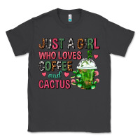 Smoke Just A Girl Who Loves Coffee And Cactus Frappe Classic Tee - FaDigitalArtStudio