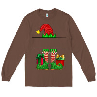 Chestnut christmas elf custom name Long Sleeve Tee - Artiststas