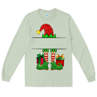Matcha christmas elf custom name Long Sleeve Tee - Artiststas