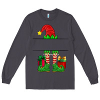 Smoke christmas elf custom name Long Sleeve Tee - Artiststas