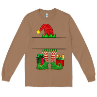 Toasted Coconut christmas elf custom name Long Sleeve Tee - Artiststas