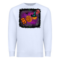 White boo gemstone halloween pumpkin Premium Sweatshirt - RanaPortraitStore