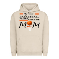 Pigment French Oak My Favorite Basketball Player Calls Me Mom Urban Hoodie - Bettercallsaul
