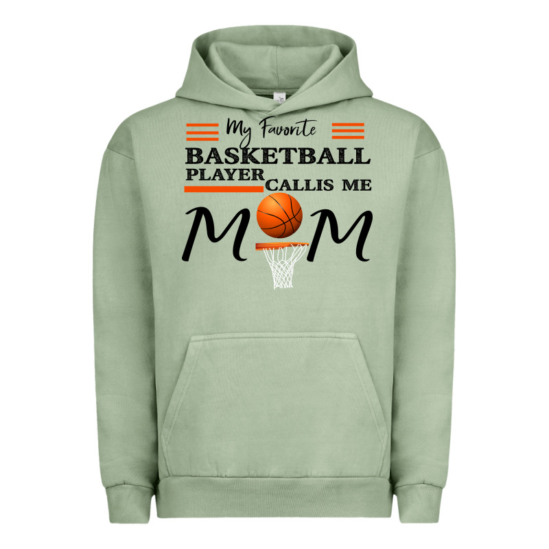 My Favorite Basketball Player Calls Me Mom Urban Hoodie by Bettercallsaul | Teevron