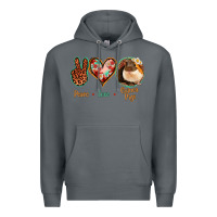 Rock Peace Love Guinea Pigs Premium Hoodie - Jasminsmagicworld