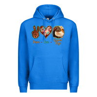 True Royal Peace Love Guinea Pigs Premium Hoodie - Jasminsmagicworld
