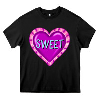 Black valentine's day hearts Heavy Core Tee - FaDigitalArtStudio