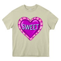Mossy valentine's day hearts Heavy Core Tee - FaDigitalArtStudio