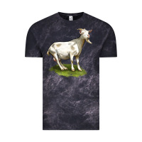 Cloud Black cashmere goat Vintage Tee - LillyAllenDesigns