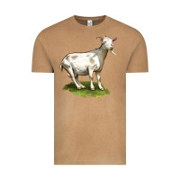 Vintage Camel cashmere goat Vintage Tee - LillyAllenDesigns