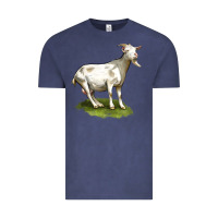Vintage Denim cashmere goat Vintage Tee - LillyAllenDesigns