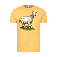 Vintage Mustard cashmere goat Vintage Tee - LillyAllenDesigns