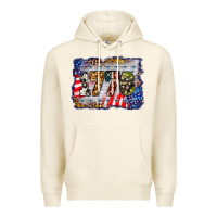 Tofu 1776 4th of july background Premium Hoodie - BarkalooDesign
